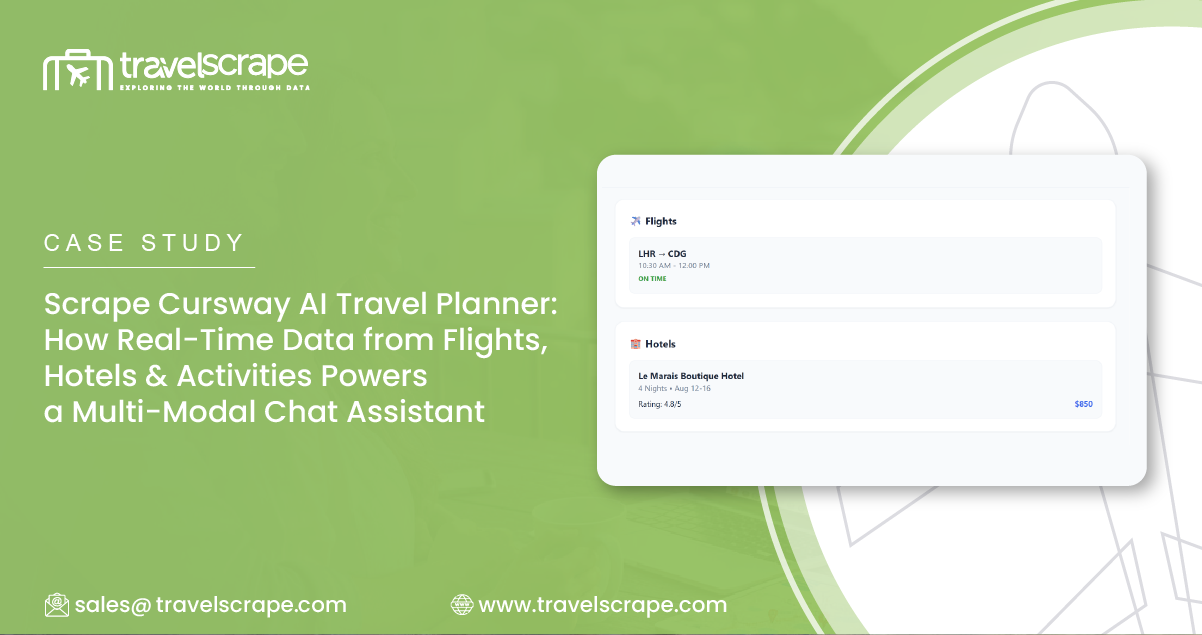Scrape Cursway AI travel planner